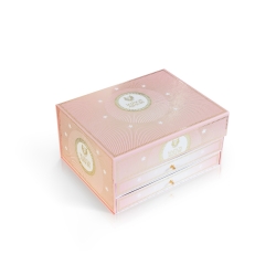 Coffret Baptême Éclat Rose