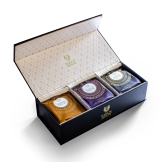 Coffret gaufrettes au chocolat : 3 parfums