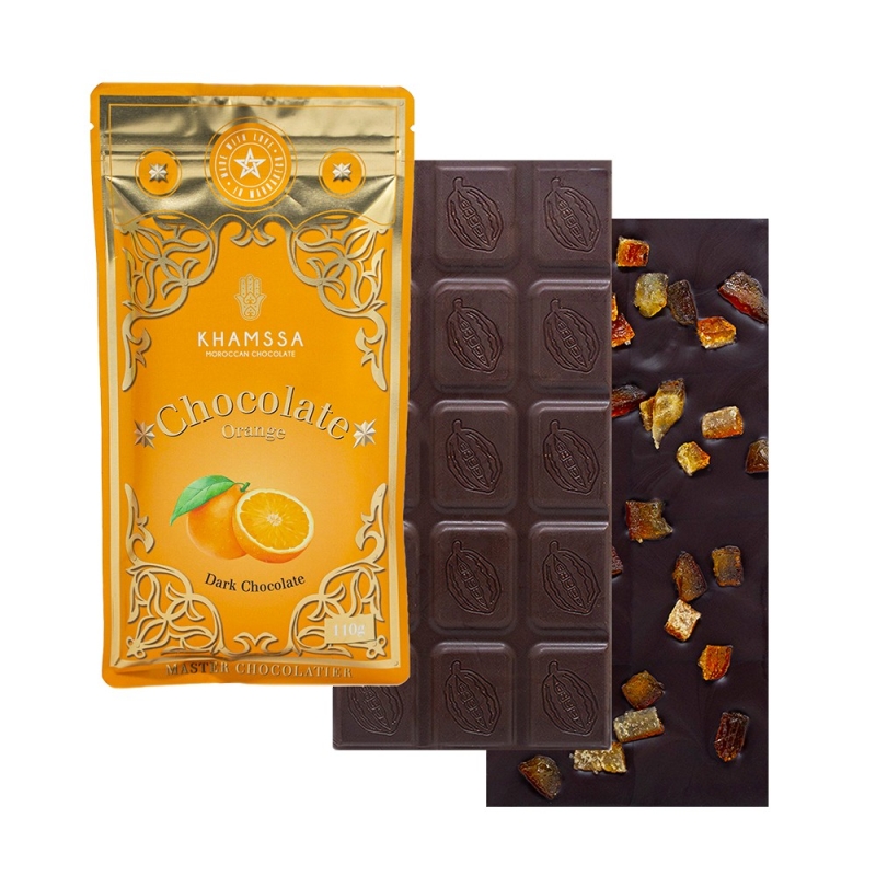 Tablette Chocolat Lait et Amandes 110g