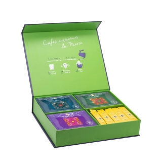 Green Khamssa Coffees Box